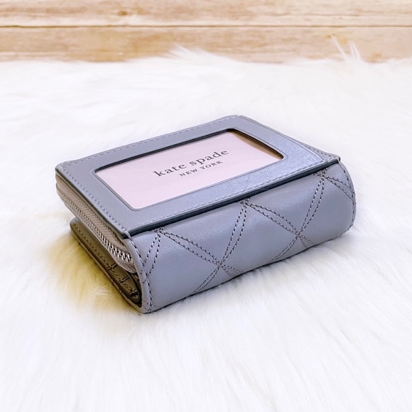 Kate Spade Natalia Small Zip Around Quilted Wallet - Picture 4 of 9
